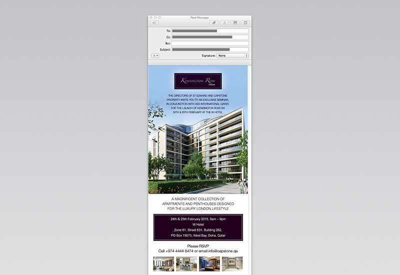 Custom Designed Real Estate Email Newsletter Campaigns for Realtors®
